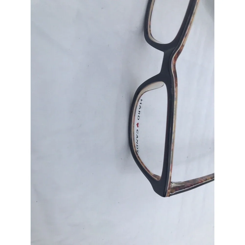 Hard Candy Eyewear HC32 Brown Full Rim Eyeglasses Frame 52/17/140